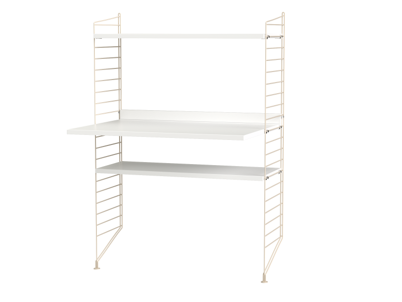 Espace de travail Workspace H - String Furniture-Beige-Beige-The Woods Gallery