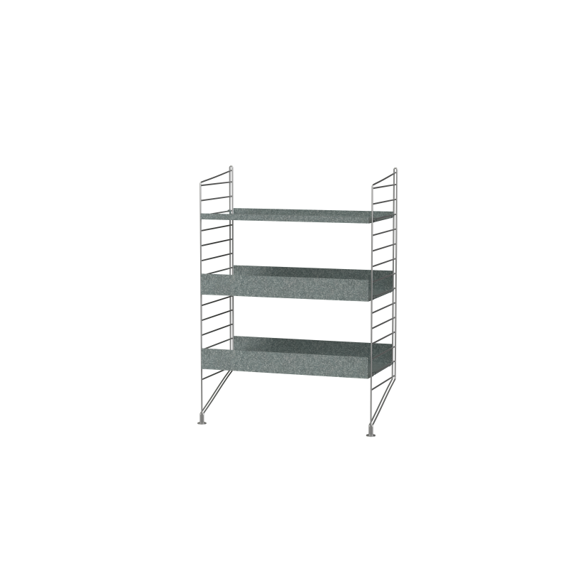 Étagère galvanisée pour l&
