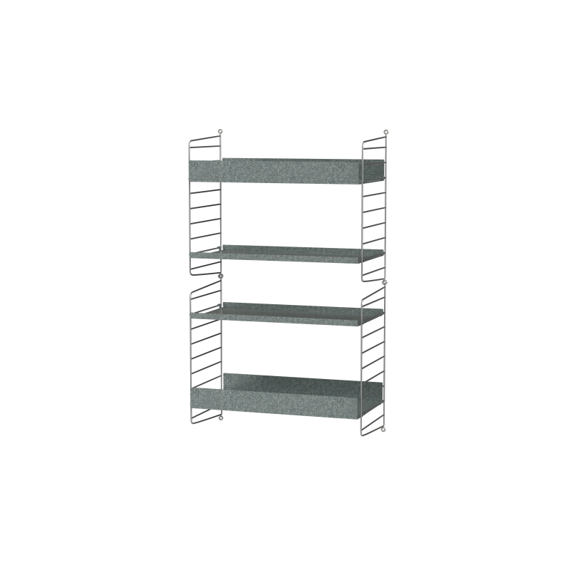 Étagère galvanisée pour l&
