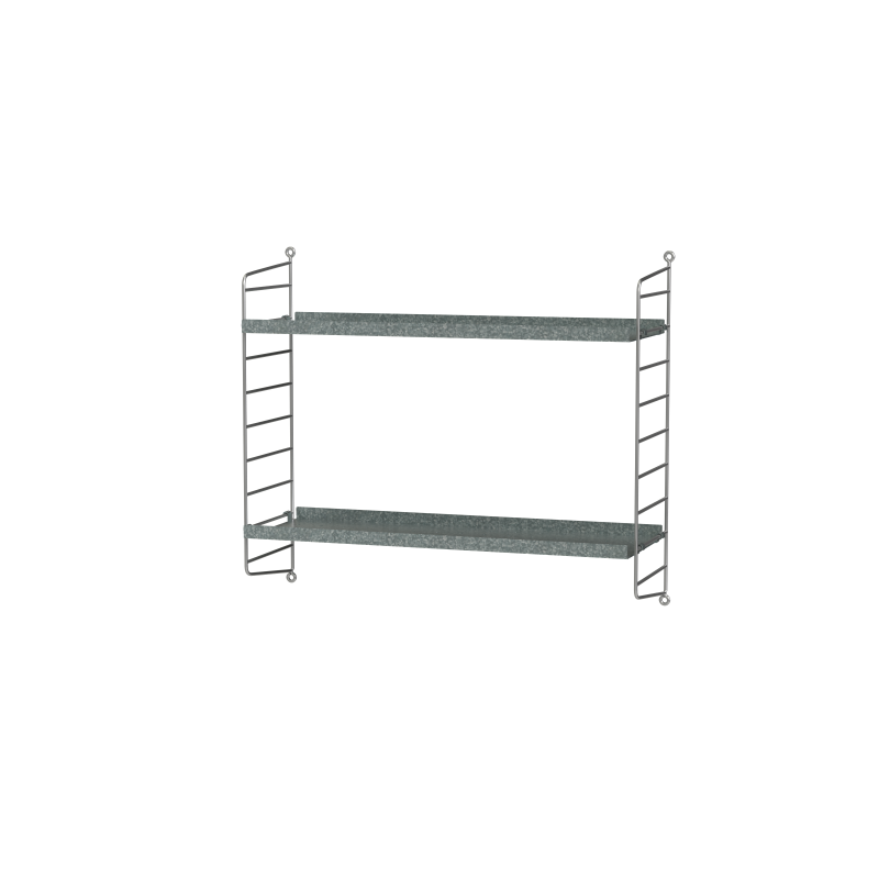 Étagère galvanisée pour l&