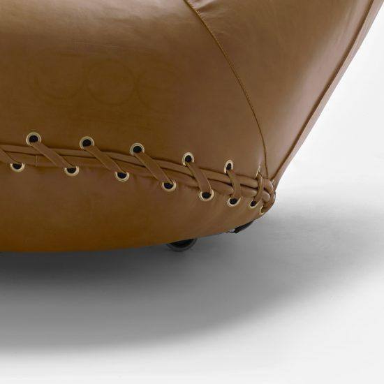 Fauteuil Joe de Studio DDL - Poltronova-Marron-The Woods Gallery