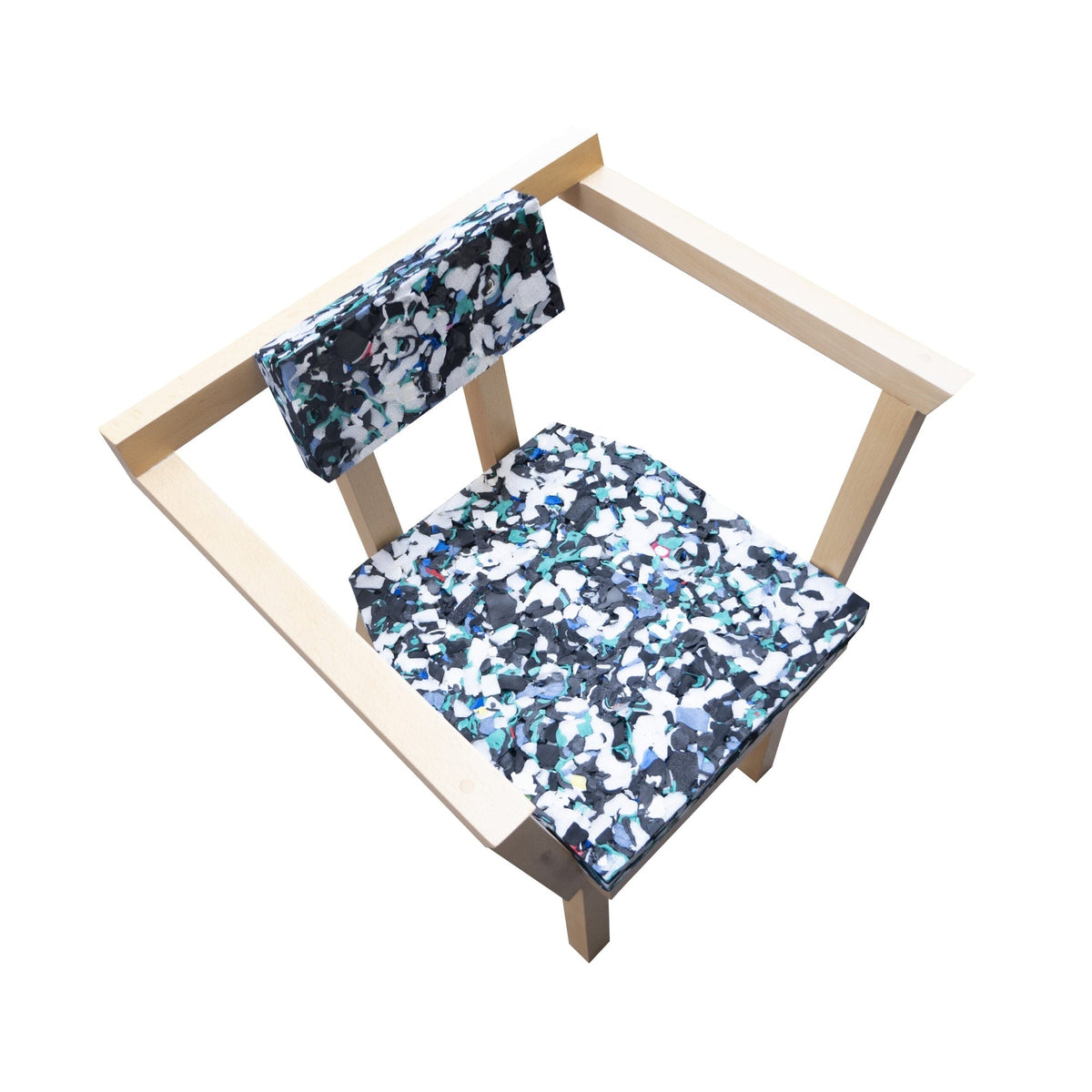 Fauteuil Kaspa - Stromboli Design-Matière recyclée-The Woods Gallery