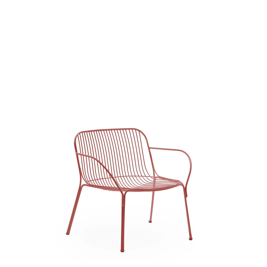 Fauteuil Lounge Hiray- Ludovica + Roberto Palomba - Kartell-Rouge-The Woods Gallery