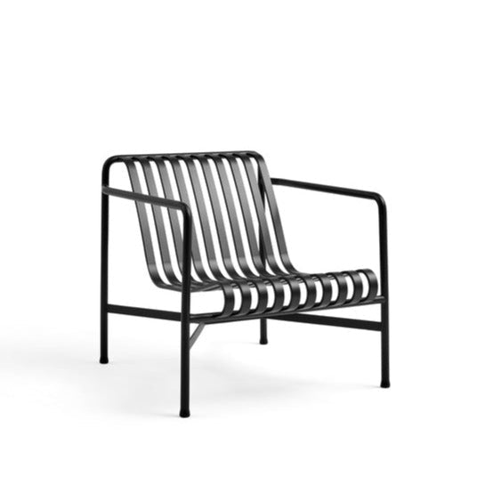 Fauteuil Lounge Palissade low - Hay-Anthracite-The Woods Gallery