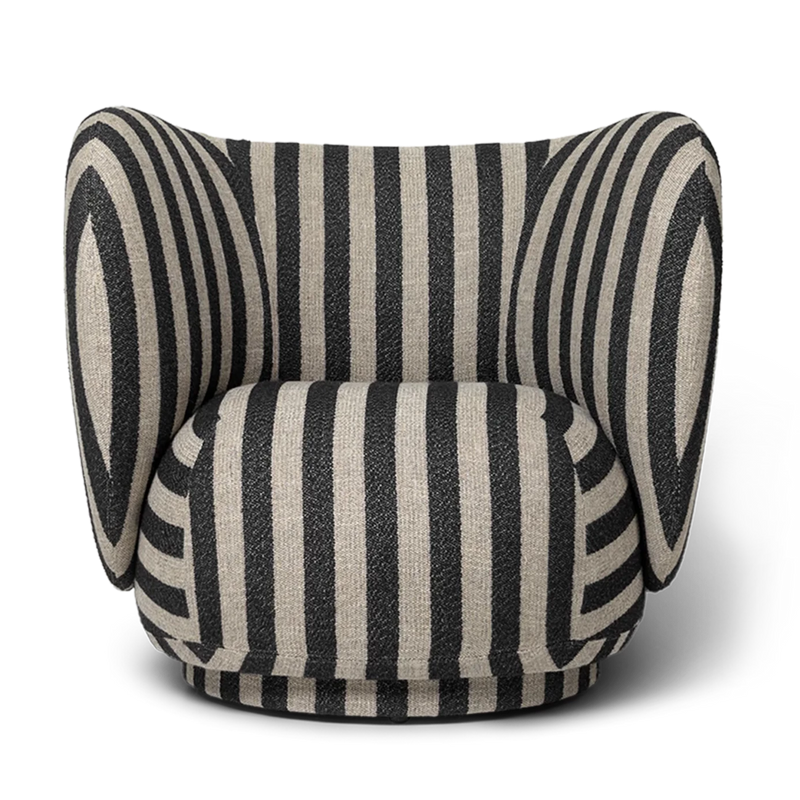 Fauteuil Rico Louisiana de Trine Andersen - Ferm Living-The Woods Gallery
