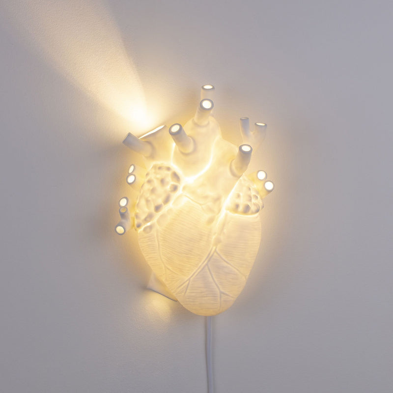 Lampe Applique murale coeur Love In Bloom de Marcantonio - Seletti-The Woods Gallery