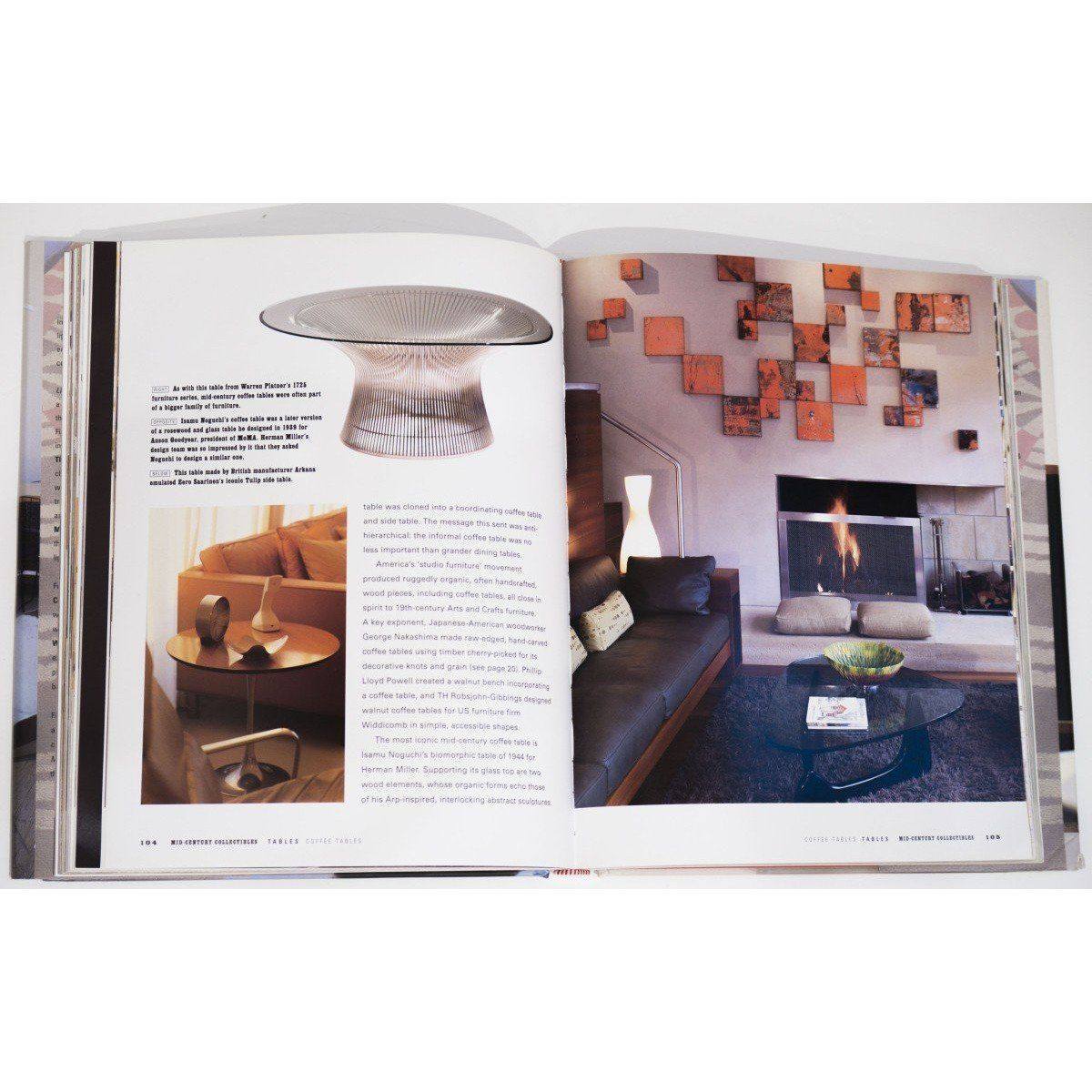 Livre Living With Mid-Century Collectibles de Dominic Lutyens-The Woods Gallery