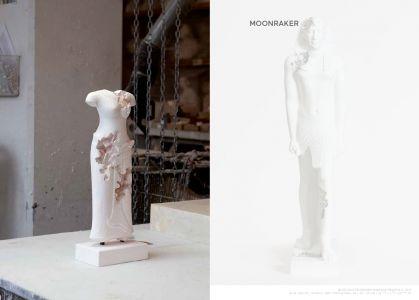 Livre Moonraker, Time Dilation de Daniel Arsham-The Woods Gallery