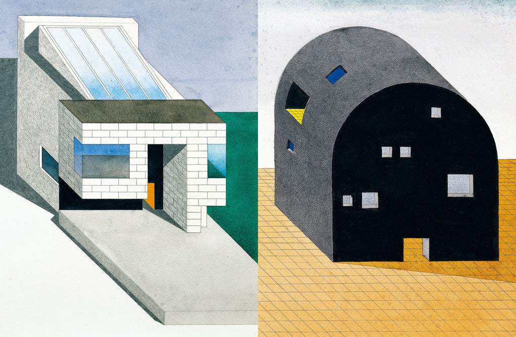 Livret 16 pages Architettura Attenuata - Ettore Sottsass-The Woods Gallery
