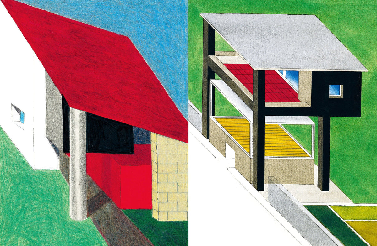 Livret 16 pages Architettura Attenuata - Ettore Sottsass-The Woods Gallery
