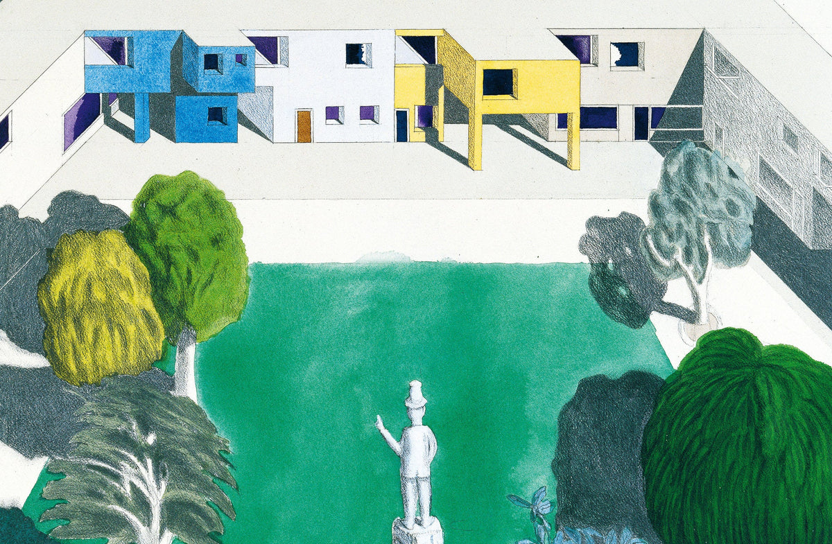 Livret 16 pages Architettura Attenuata - Ettore Sottsass-The Woods Gallery