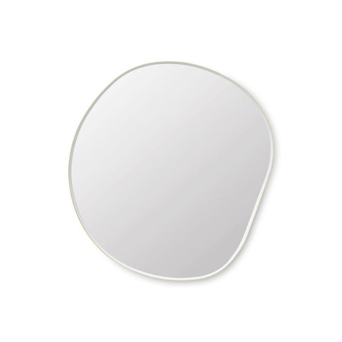 Miroir Pond rond XL Dark Chrome de Trine Andersen - Ferm Living-The Woods Gallery