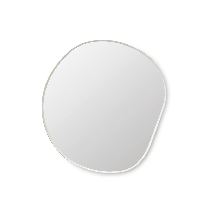 Miroir Pond rond XL Laiton de Trine Andersen - Ferm Living-The Woods Gallery