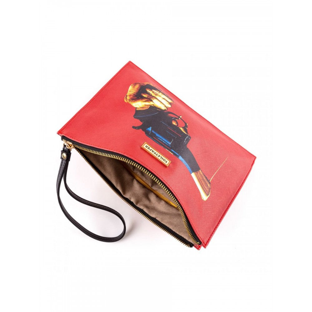 Pochette zippée Pistolet de ToiletPaper - Seletti-The Woods Gallery