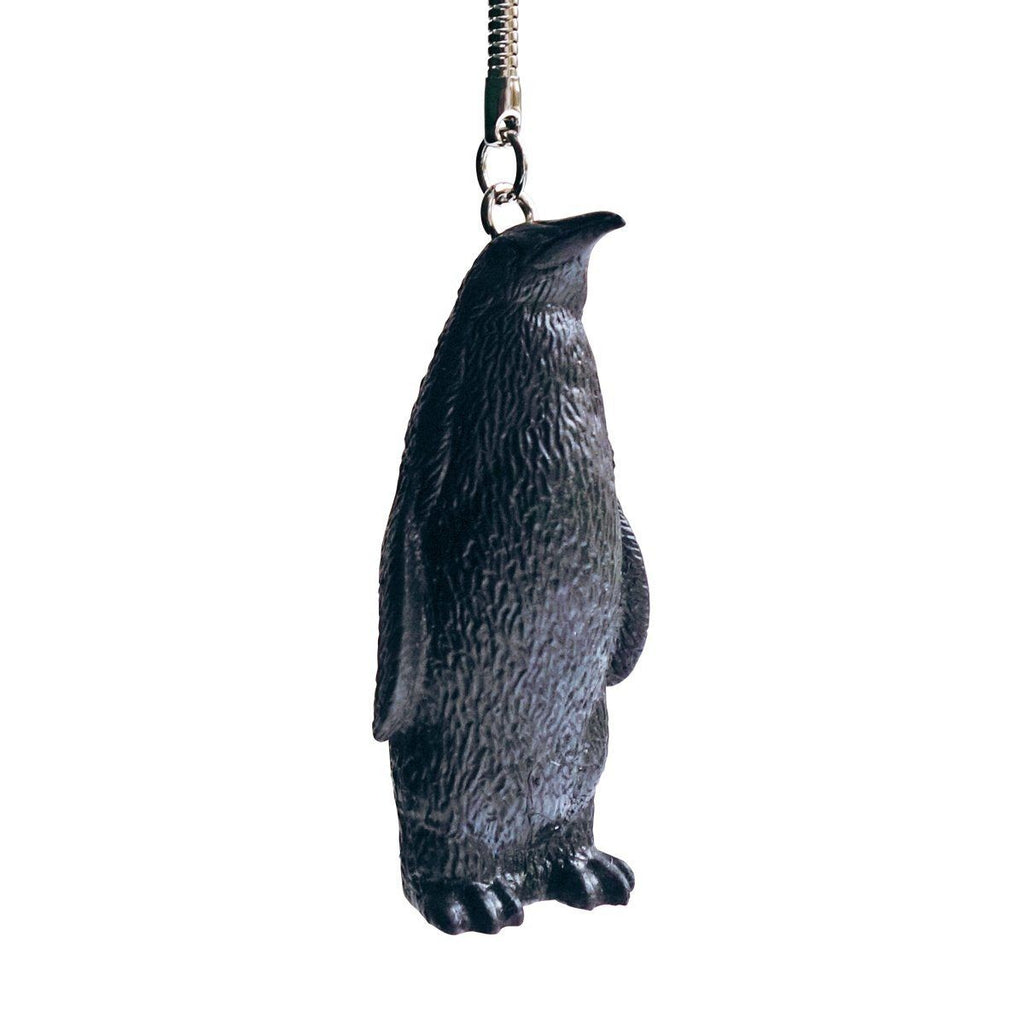 Porte clé Pocket Penguin de Ottmar Hörl - Pingouin de poche-noir-The Woods Gallery