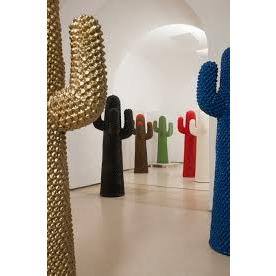 Porte manteau, sculpture Nero Cactus de Drocco / Mello - Gufram-The Woods Gallery