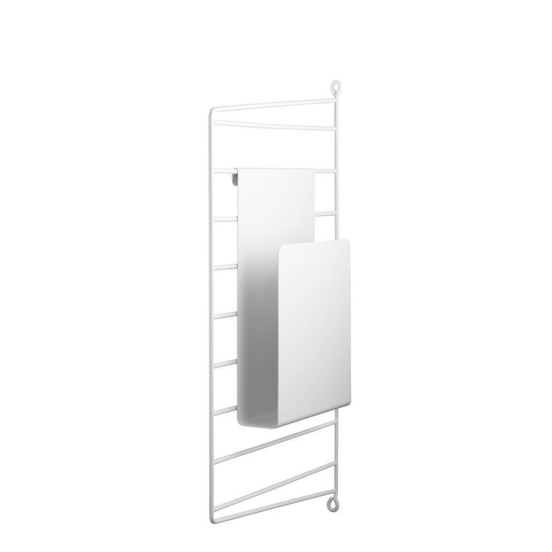 Porte-revues-Blanc-The Woods Gallery