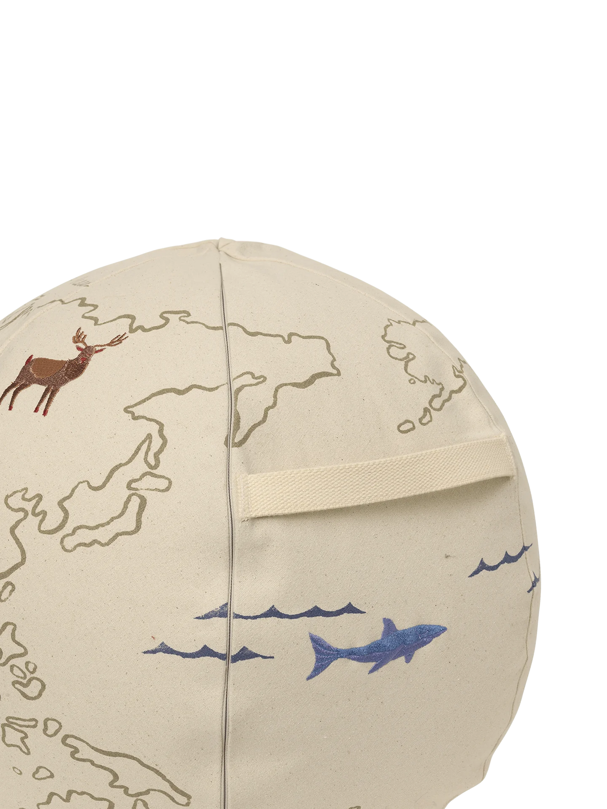 Pouf The World - Ferm Living-The Woods Gallery