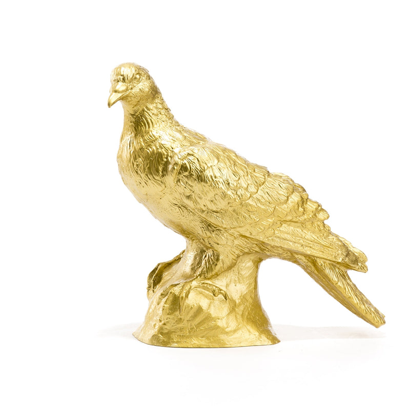 Sculpture "Scout" d'Ottmar Hörl-Or-Non signé-The Woods Gallery