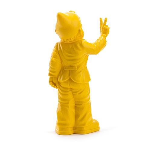 Sculpture Victory de Ottmar Hörl - Nain de jardin - Victoire-argent-Sans Signature-The Woods Gallery
