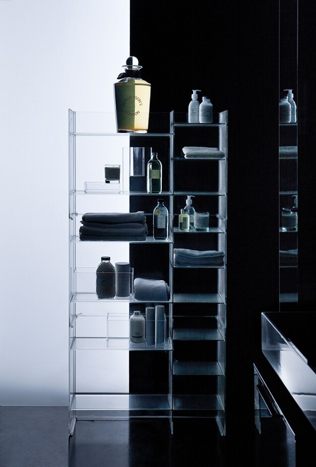 Sound-Rack de Ludovica + Roberto Palomba - Kartell-Ambre-The Woods Gallery