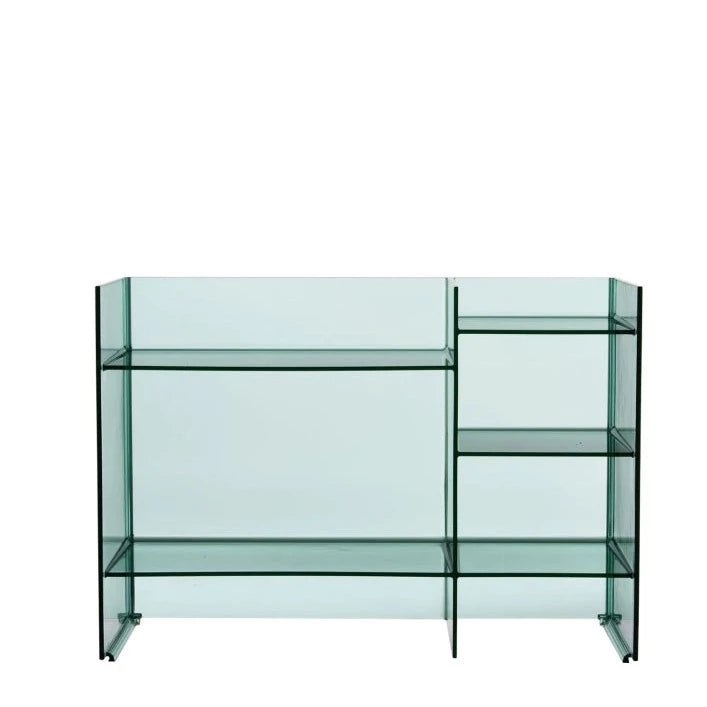 Sound-Rack de Ludovica + Roberto Palomba - Kartell-Vert Aigue-Marine-The Woods Gallery