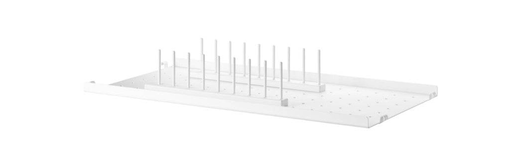 Support pour assiettes - String Furniture-Blanc-20 cm-The Woods Gallery