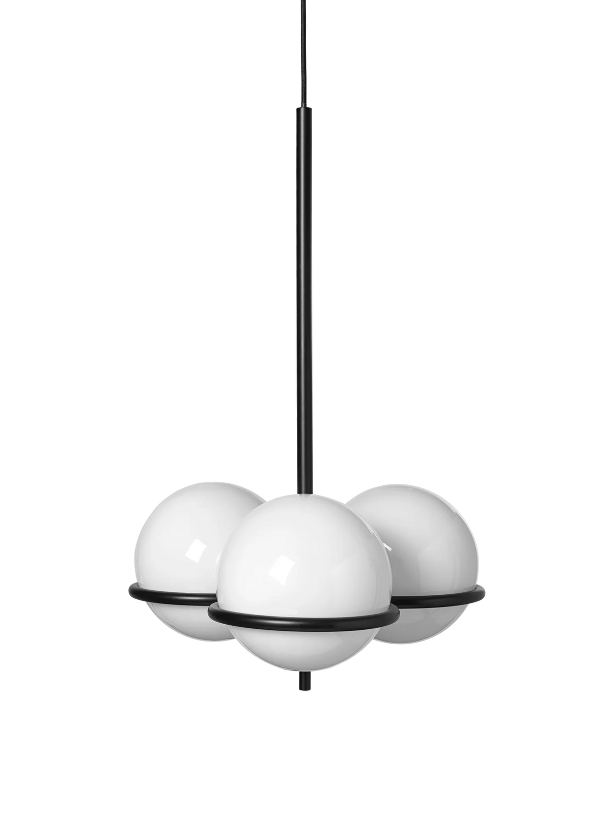 Suspension Era de Trine Andersen - Ferm Living-Noir-The Woods Gallery