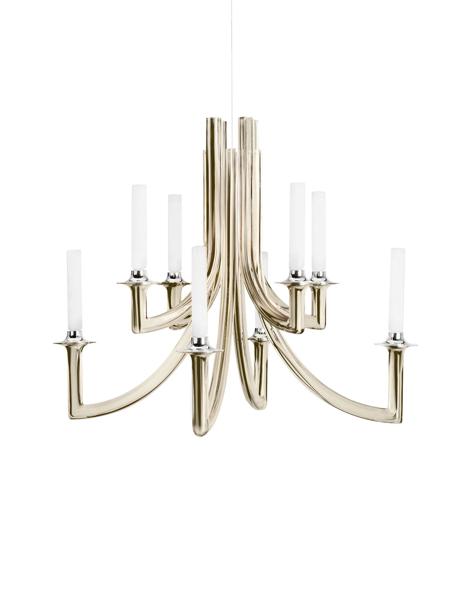 Suspension Khan - Philippe Starck - Kartell-Bronze Brillant-The Woods Gallery