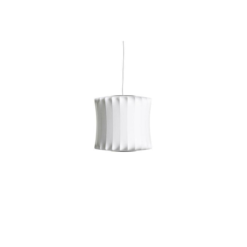 Suspension "Lantern Bubble Pendant" de George Nelson - Hay-suspension vue de face sur fond blanc-The Woods Gallery