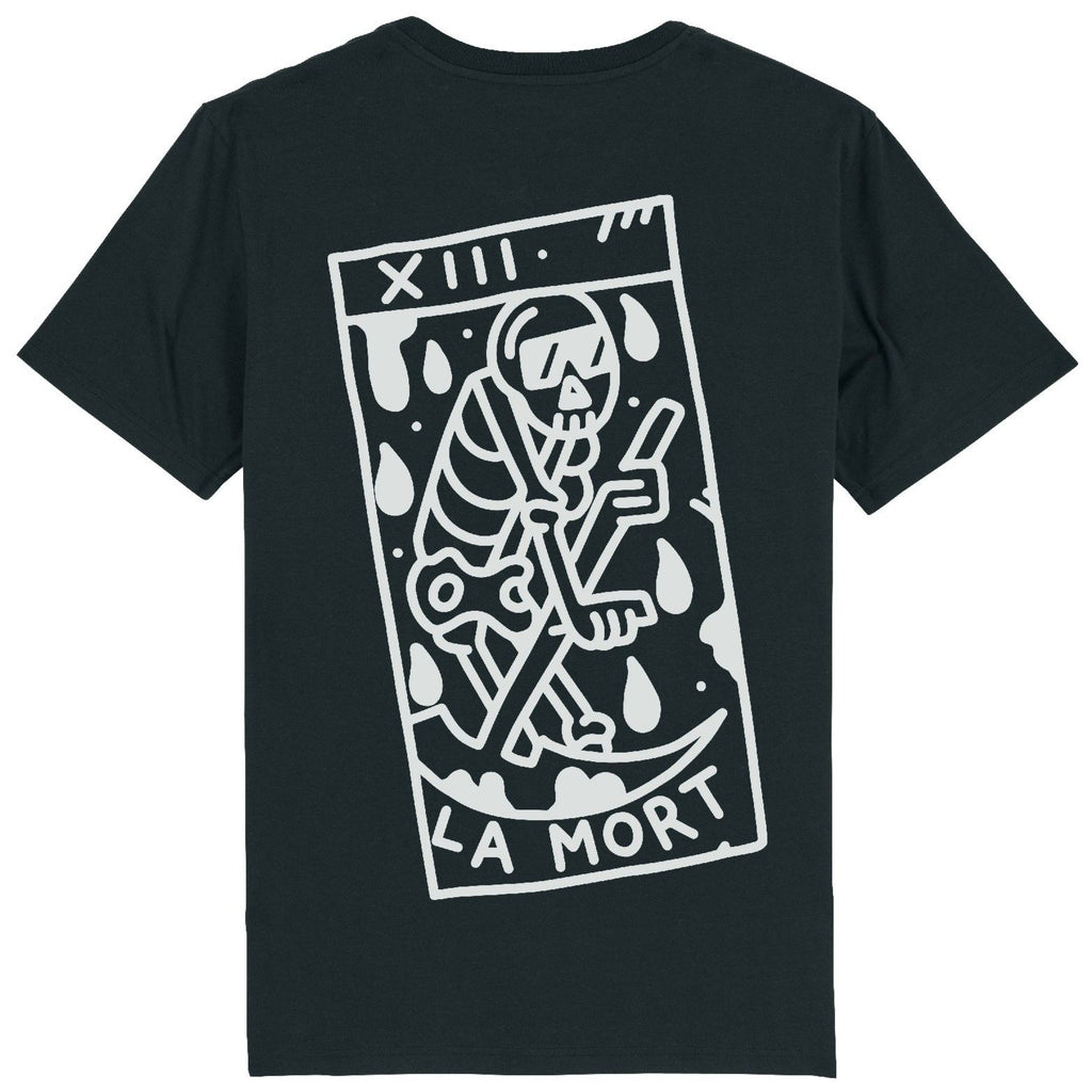 T-Shirt La Mort de Fuzi x The Woods-Blanc-XS-The Woods Gallery