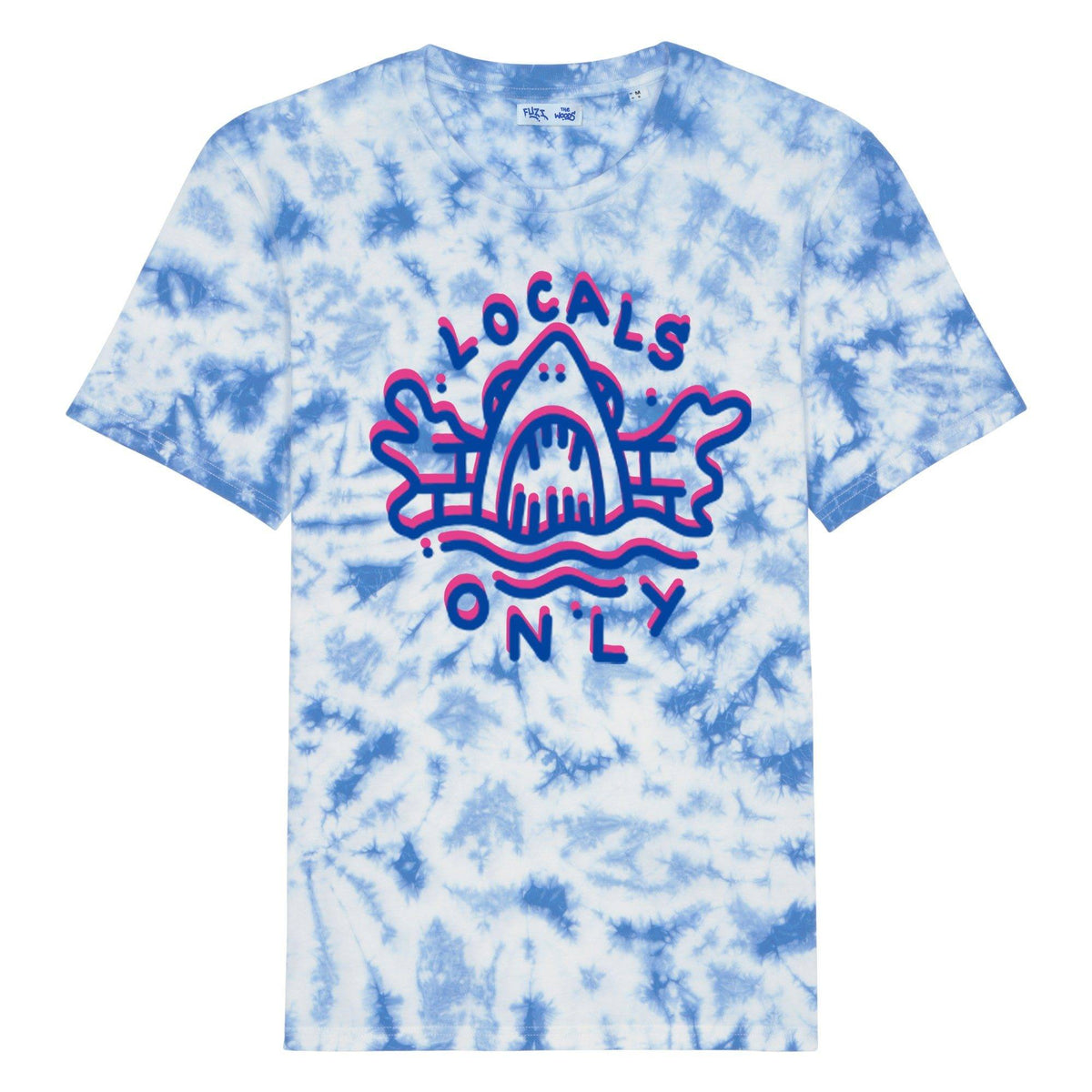 T-Shirt tie & dye Locals Only de Fuzi x The Woods-M-The Woods Gallery