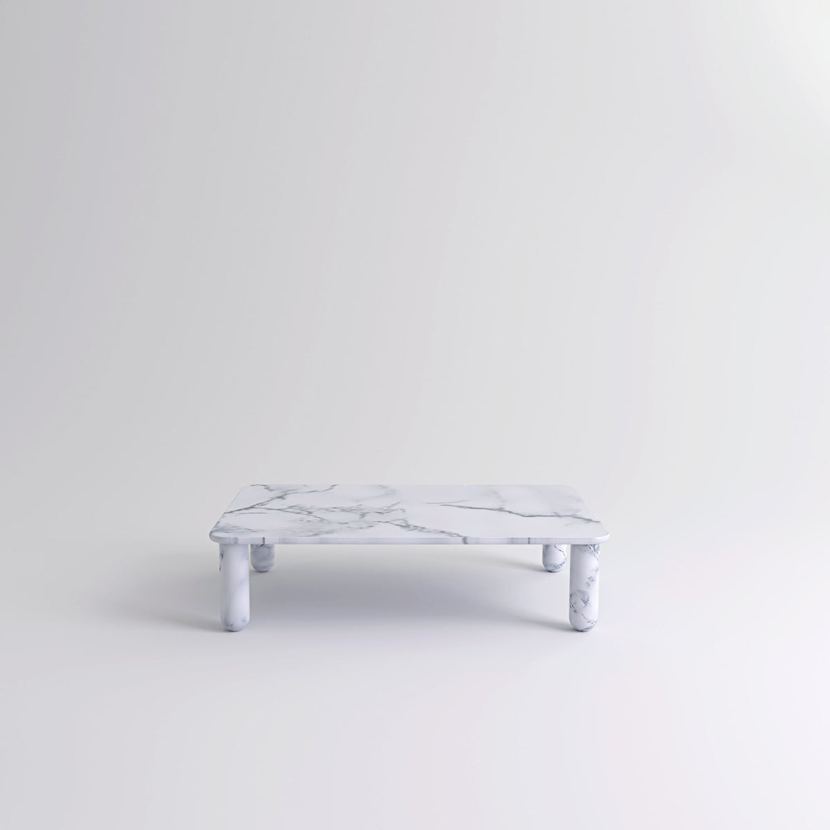 Table "Sunday" de Jean-Baptiste Souletie - La Chance-L 150 x l 100 cm-Marbre Pele de Tigre mat-Marbre Pele de Tigre mat-The Woods Gallery