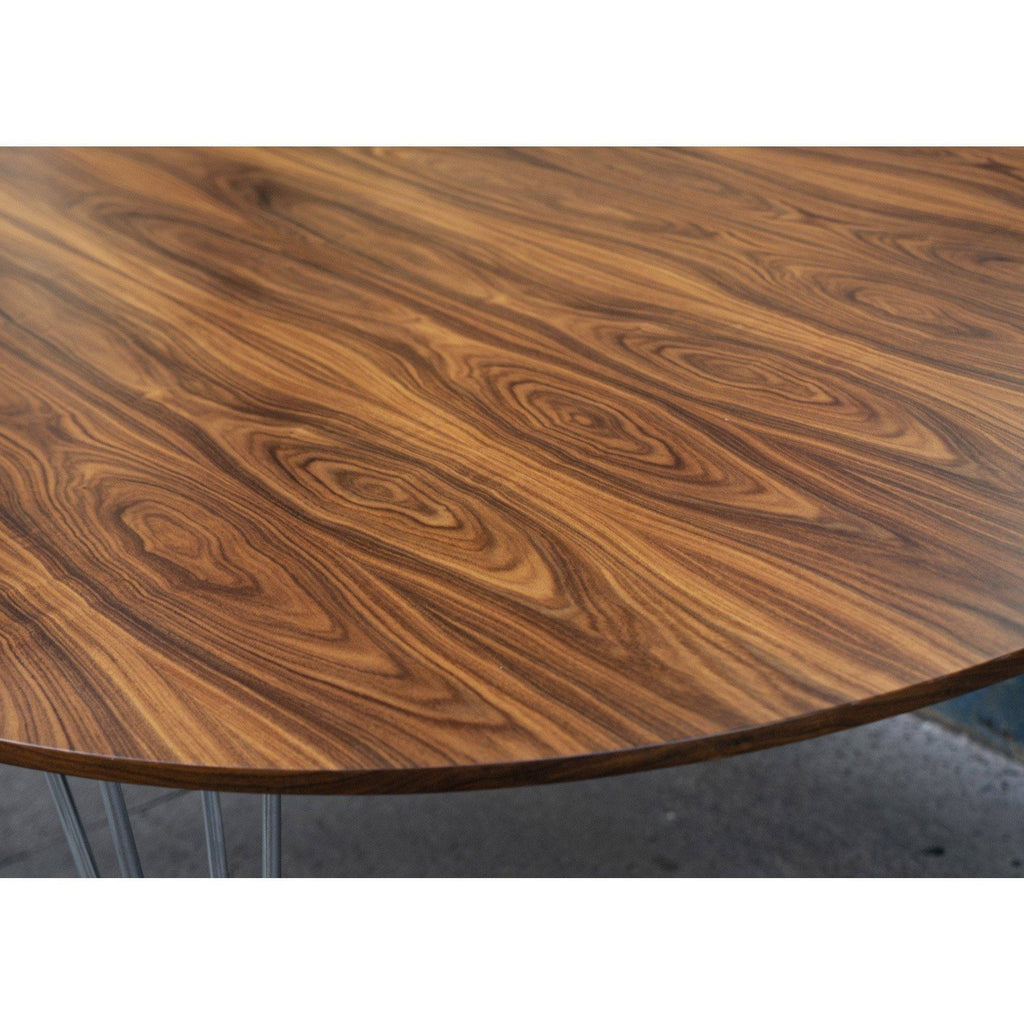 Table Super-Elliptique en palissandre 180cm de Jacobsen, Hein et Mathsson - Fritz Hansen - Vintage-The Woods Gallery