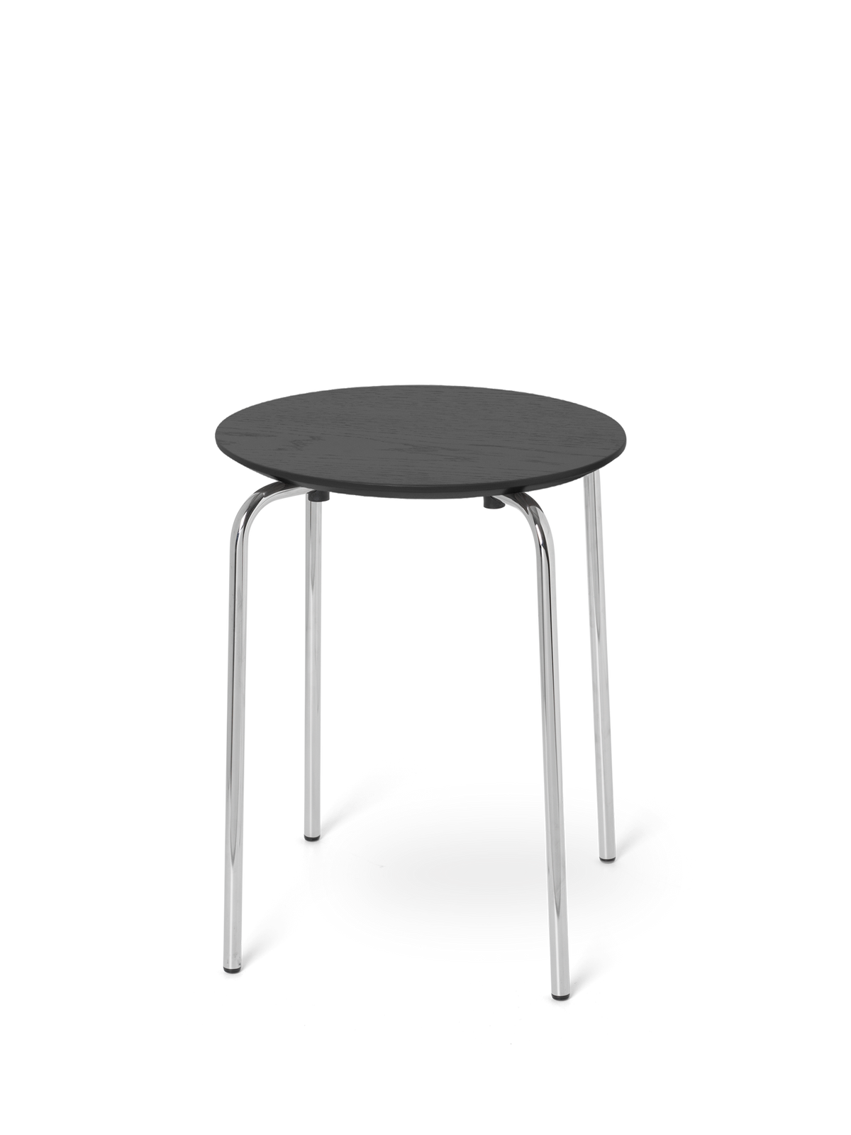 Tabouret Herman - Ferm Living-Pieds Chrome-Noir-The Woods Gallery