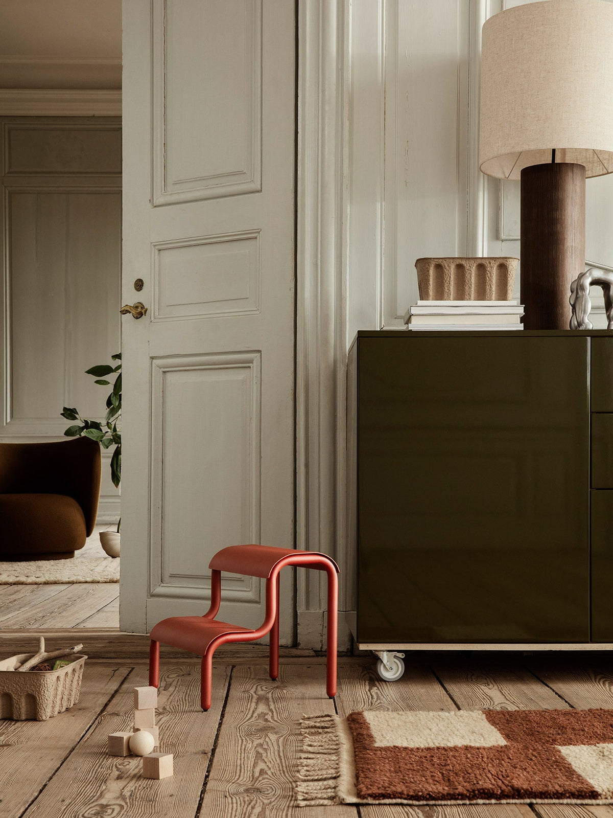 Tapis Mara Brick - Ferm Living-Small-The Woods Gallery
