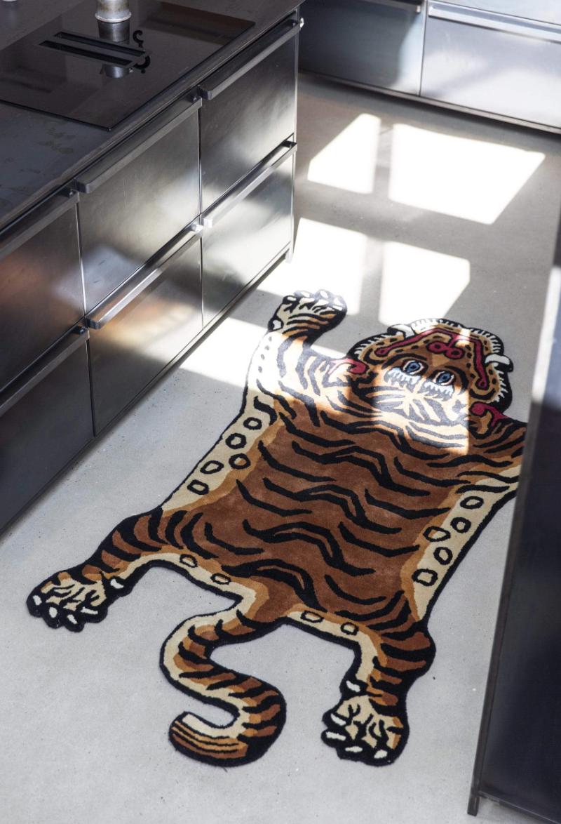 Tapis Tiger - Bongusta-Baby-The Woods Gallery