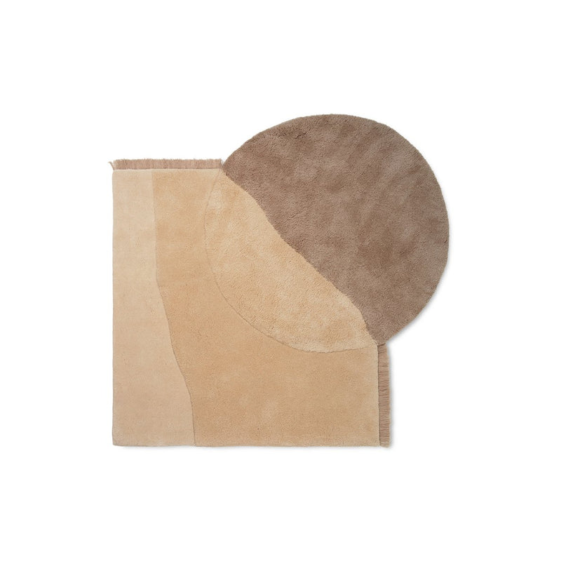 Tapis View beige - Ferm Living-The Woods Gallery