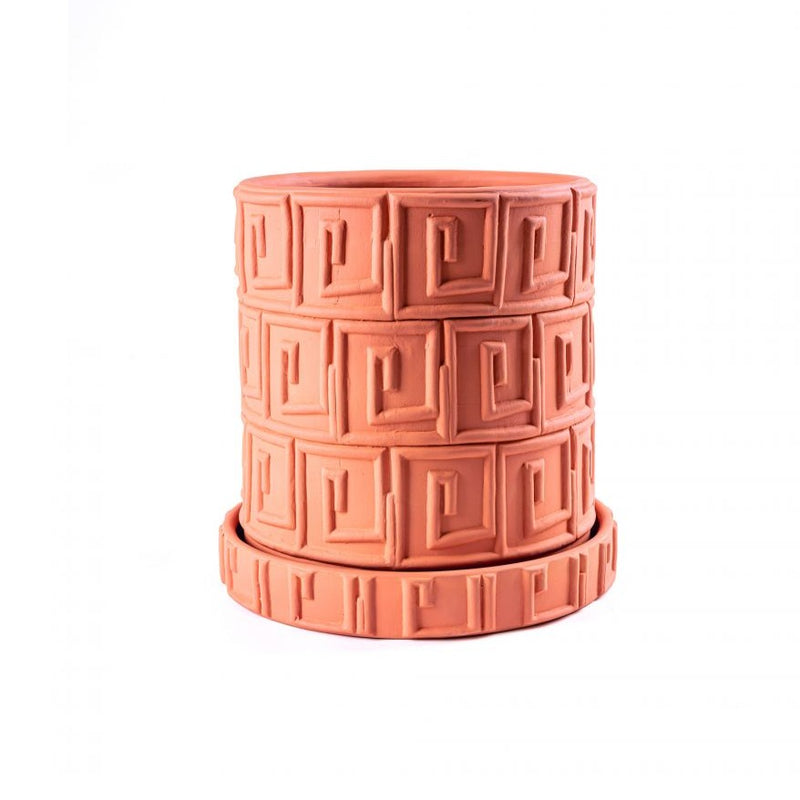 Vase Greca en terre cuite Magna Graecia - Antonio Aricò - Seletti-The Woods Gallery