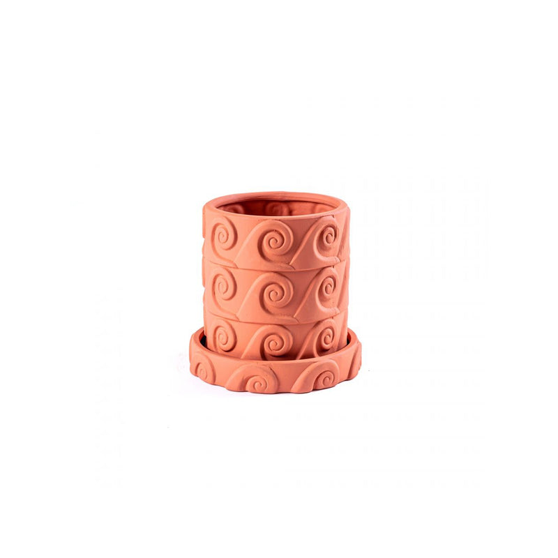 Vase Onda en terre cuite Magna Graecia - Antonio Aricò - Seletti-The Woods Gallery
