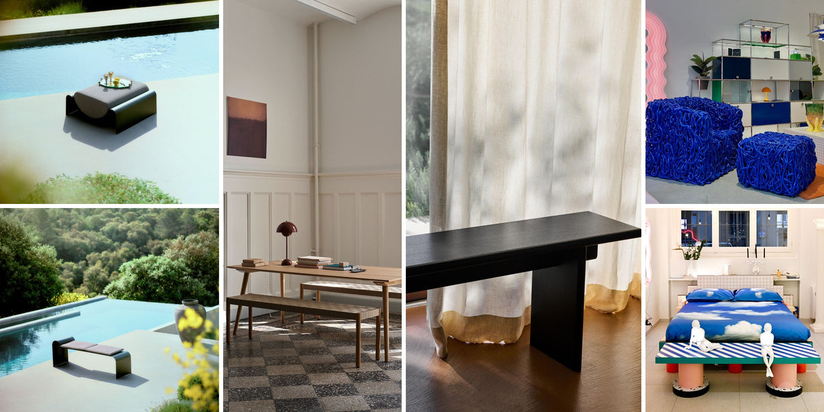 Poufs & bancs - The Woods Gallery