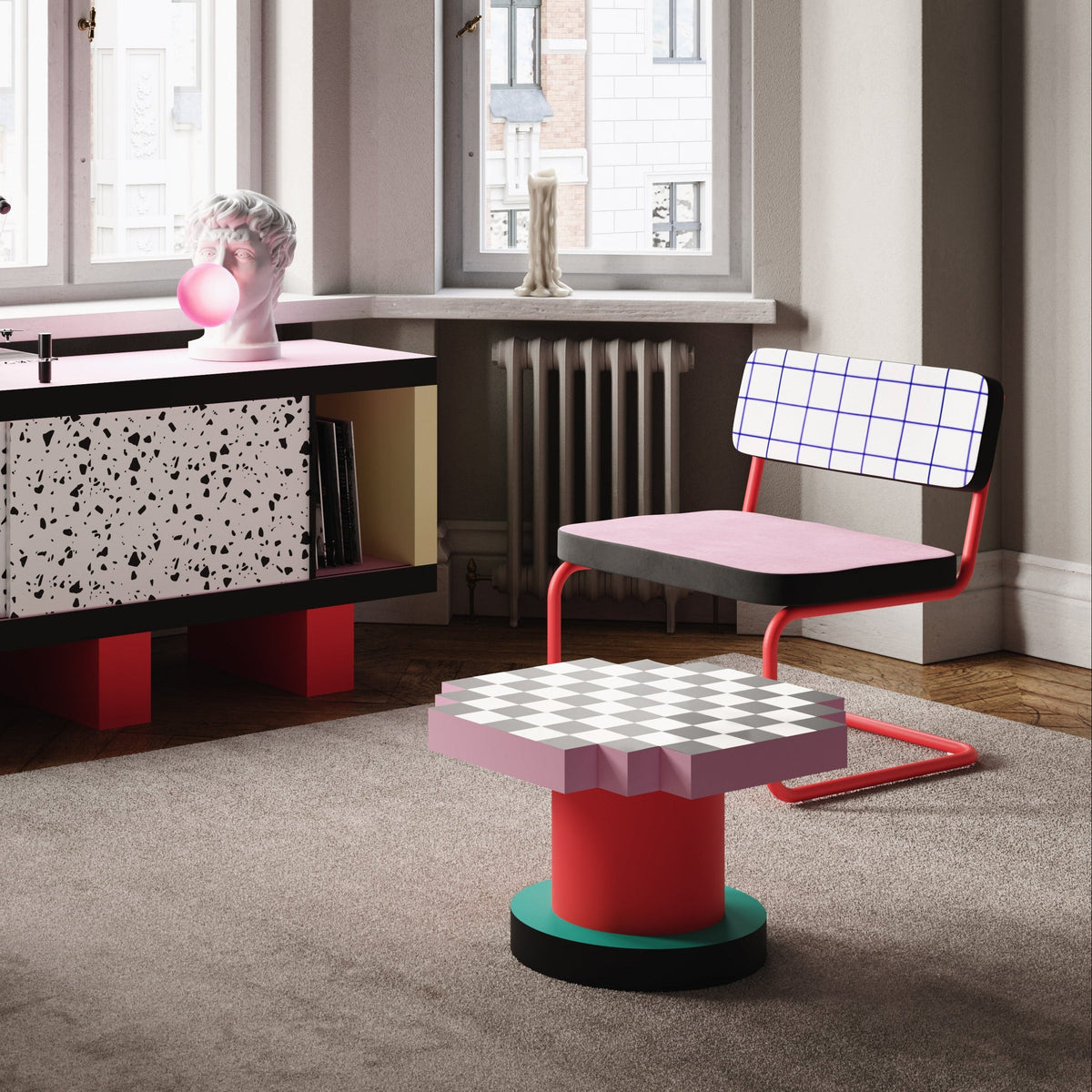 Fauteuil Super Lounge Chair de Hello Again - Seletti-vue 9-The Woods Gallery