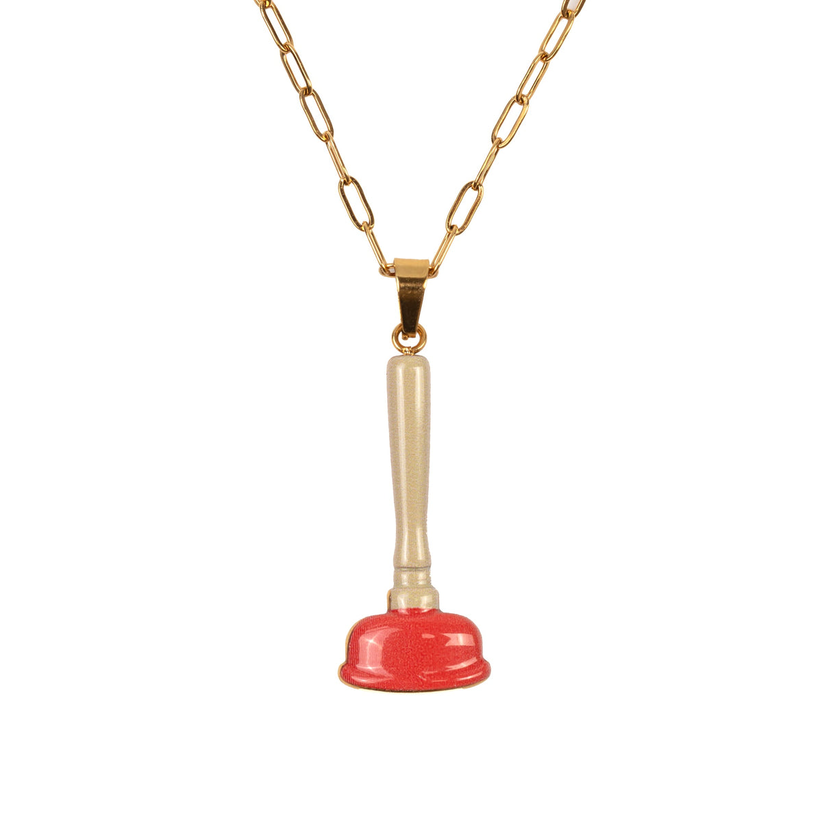 Collier Plunger de ToiletPaper - Seletti-vue 1-The Woods Gallery