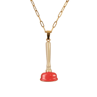Collier Plunger de ToiletPaper - Seletti-vue 1-The Woods Gallery