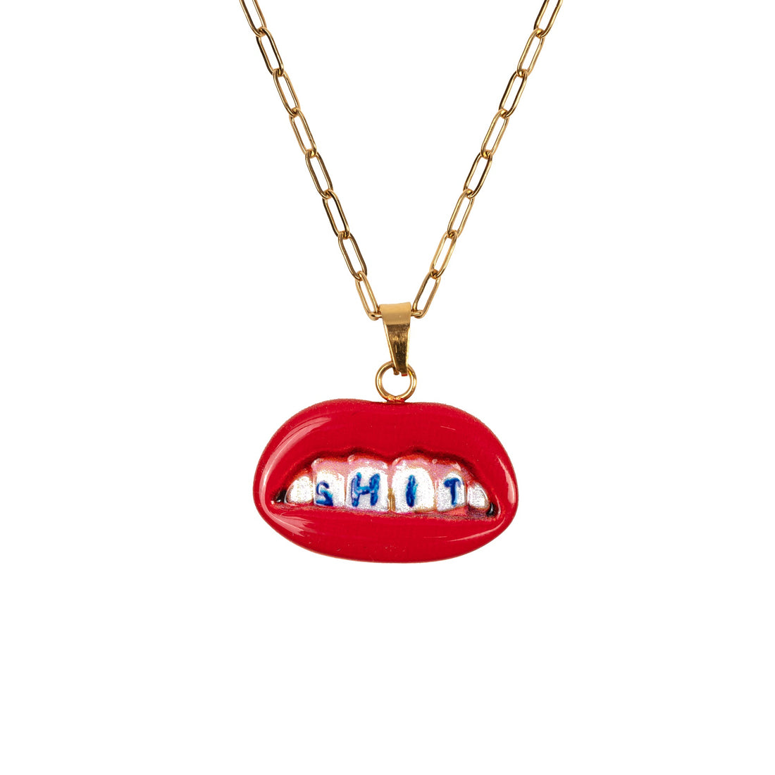 Collier Shit de ToiletPaper - Seletti-vue 1-The Woods Gallery