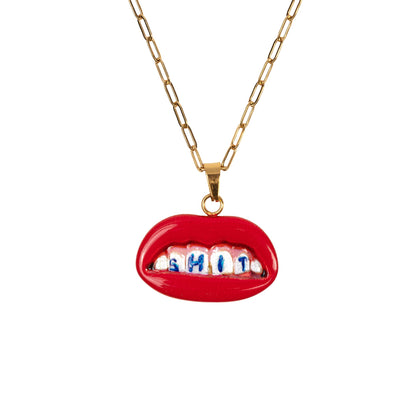Collier Shit de ToiletPaper - Seletti-vue 1-The Woods Gallery