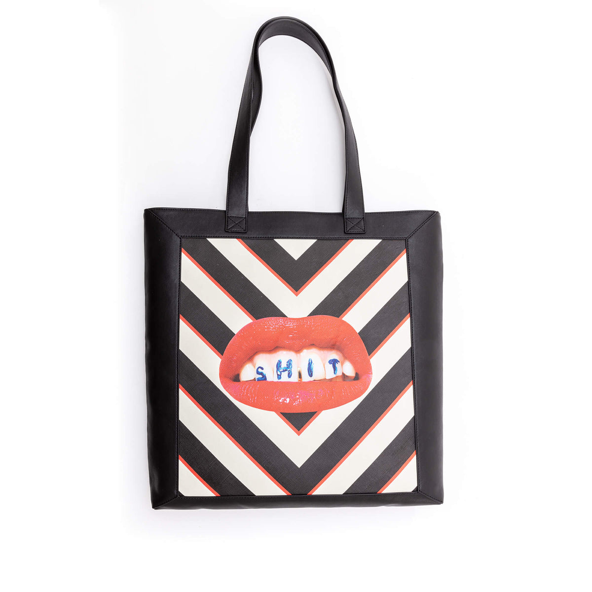 Tote bag Regimental Shit de ToiletPaper - Seletti-vue 3-The Woods Gallery