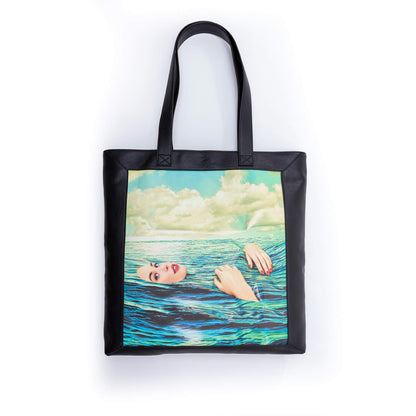 Tote bag Toiletpaper Seagirl - Seletti-vue 3-The Woods Gallery