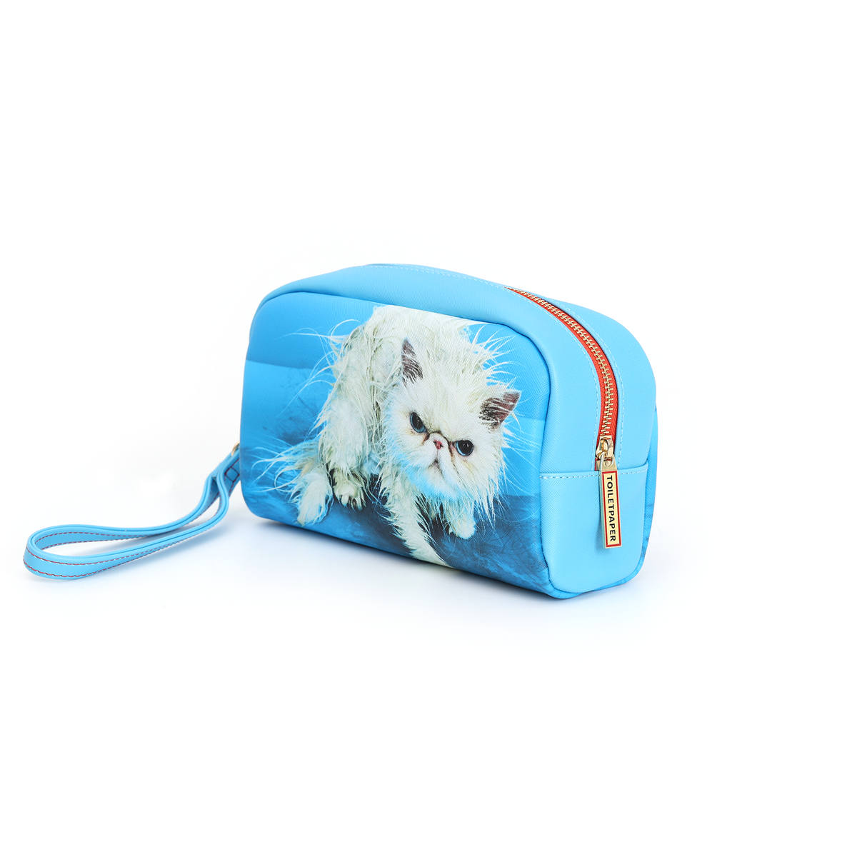 Trousse Angry Cat 23x8 h.13 cm de ToiletPaper - Seletti-vue 3-The Woods Gallery