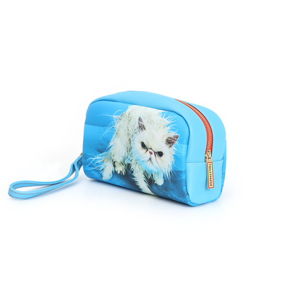 Trousse Angry Cat 23x8 h.13 cm de ToiletPaper - Seletti-vue 3-The Woods Gallery